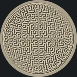 Velvet Labyrinth, a Sandform Original