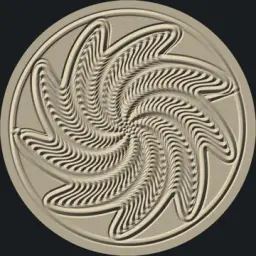 Vortex Bloom, a Sandform Original