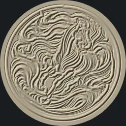 Windborne Horse, a Sandform Original